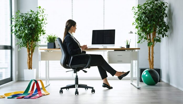 exercise at your desk